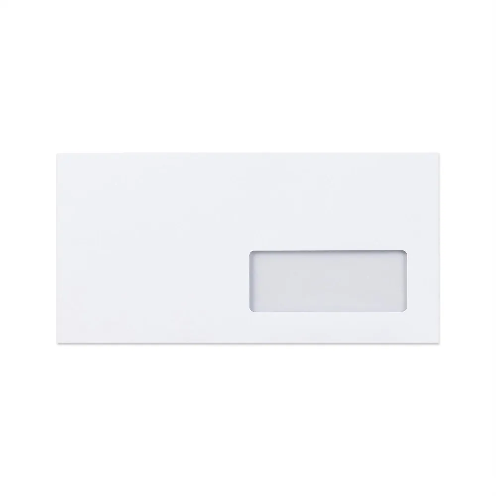 110x220 mm (DL) Busta bianca con finestra