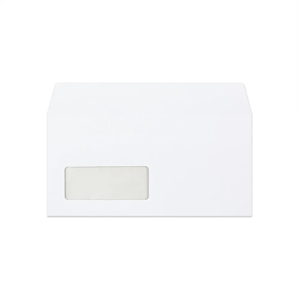 110x220 mm (DL) Busta bianca con finestra