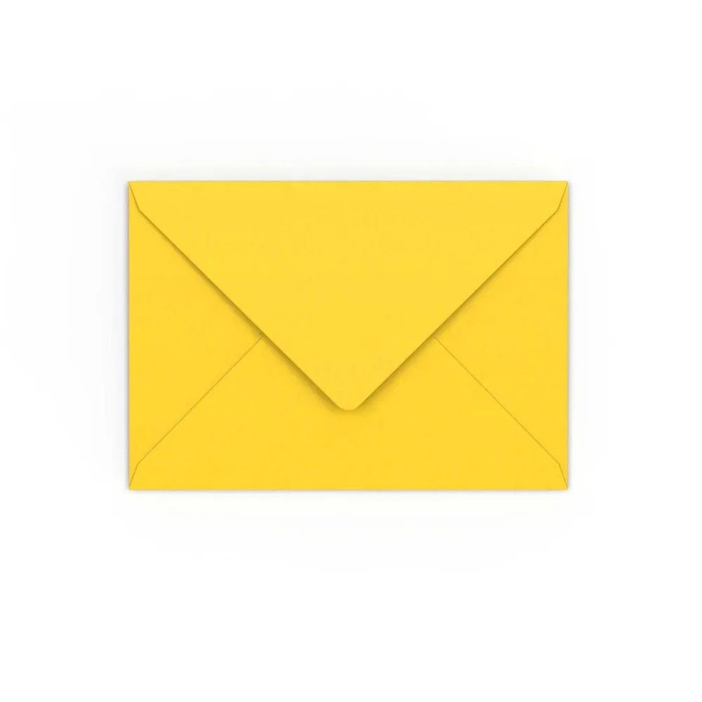 114x162 mm (C6) Busta Gamma giallo