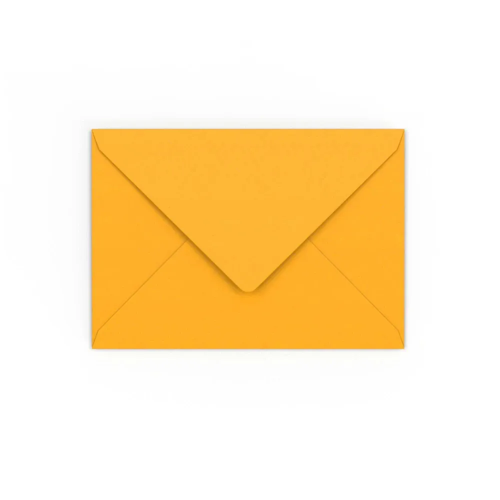 114x162 mm (C6) Busta Gamma Giallo Intenso