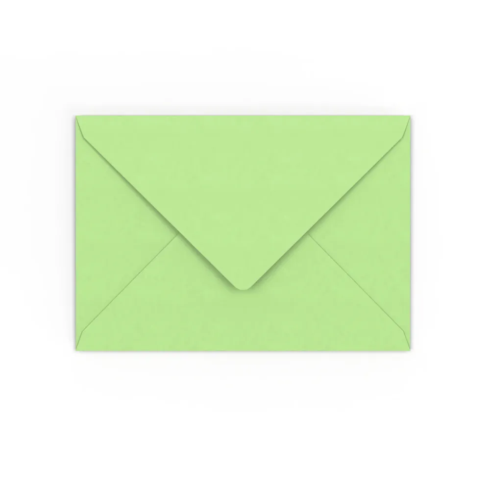 114x162 mm (C6) Busta Gamma Verde Pallido