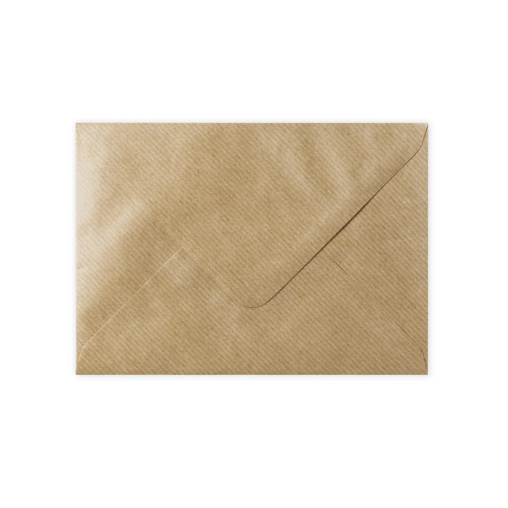 125x175 mm Busta Marrone Striata