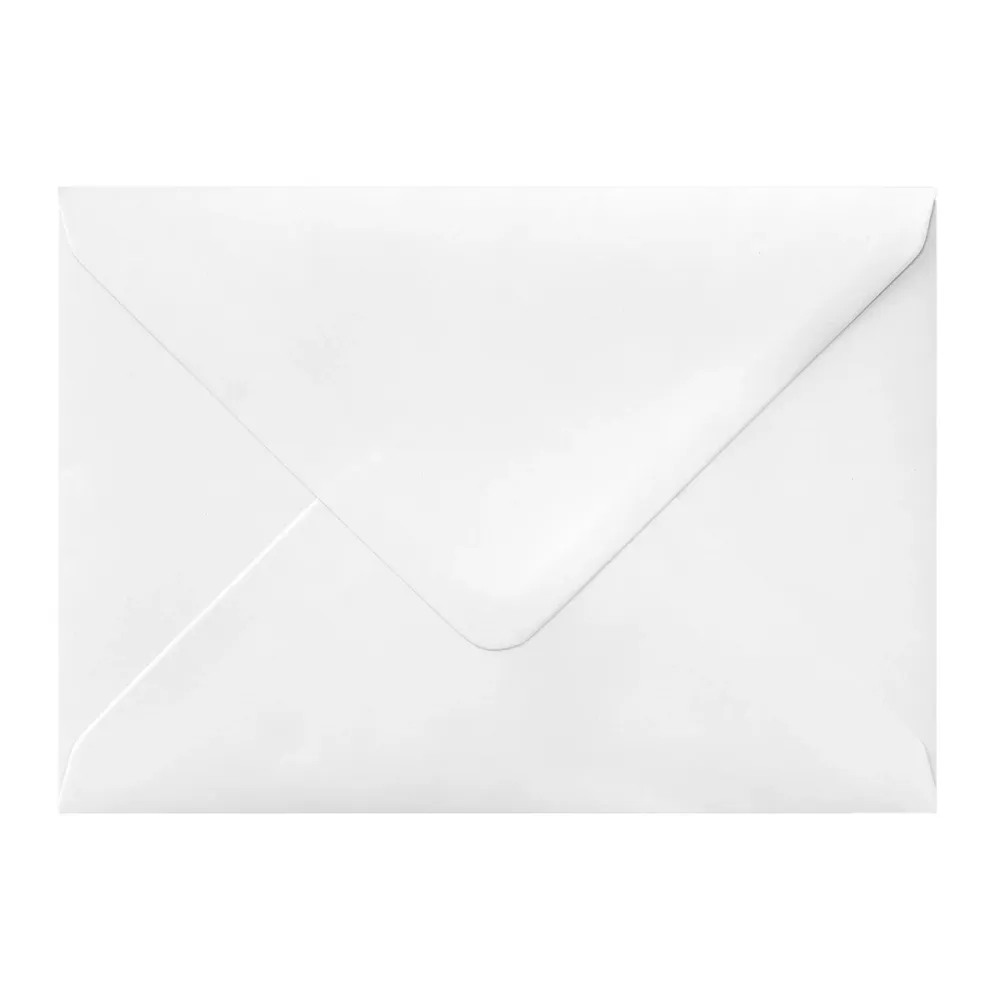 133x184 mm Busta bianca