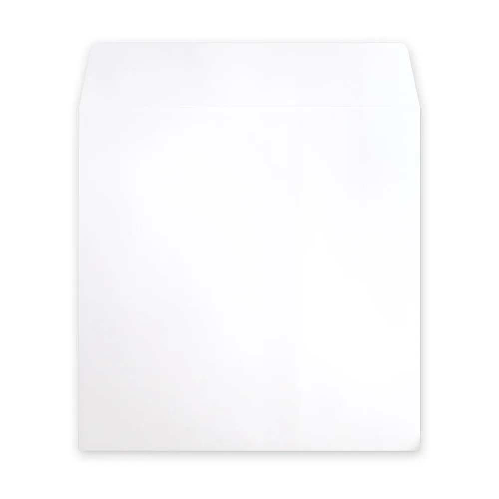 155x155 mm Busta bianca