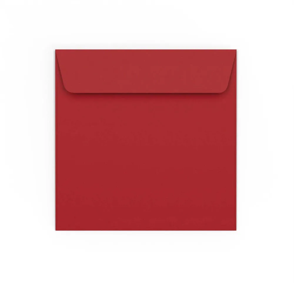 155x155 mm Busta Gamma Rosso Scuro