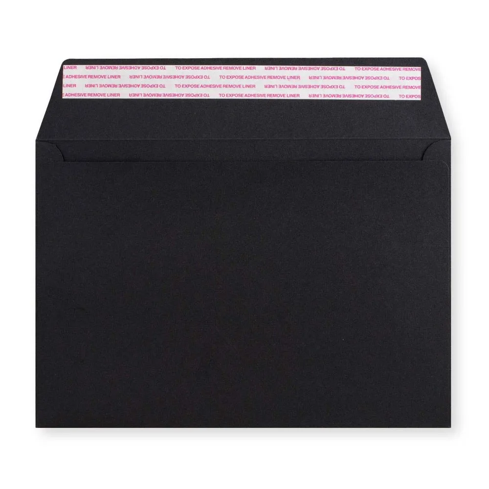 162x229 mm (C5) Busta Post Marque nera
