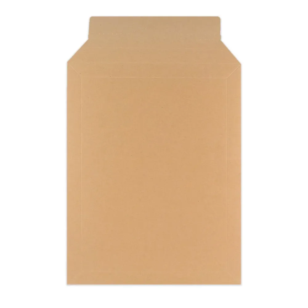 345x245 mm Scatola Robusta per Invio Postale Avana