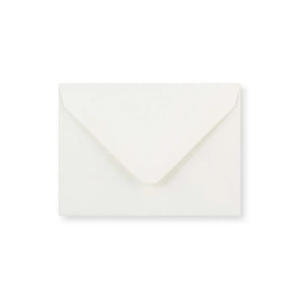 82x113 mm (C7) Busta bianca con finiura Vergata