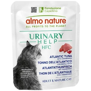 ALMO NATURE HFC Urinary Help Tonno dell'Atlantico con Mirtilli Rossi 50g Busta