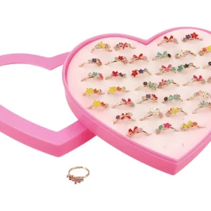 Anelli da bambina box da 36 pezzi