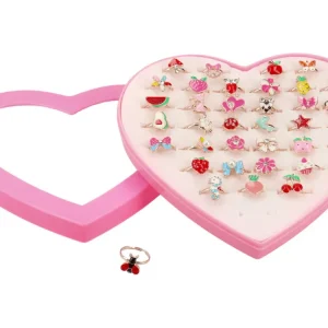 Anelli da bambina box da 36 pezzi