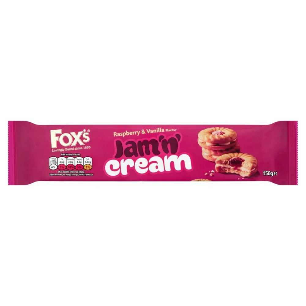 Anelli di marmellata e crema di Fox 150g