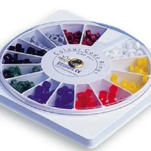 ANELLI SILICONE COLORATI KIT 400pz DIRECTA
