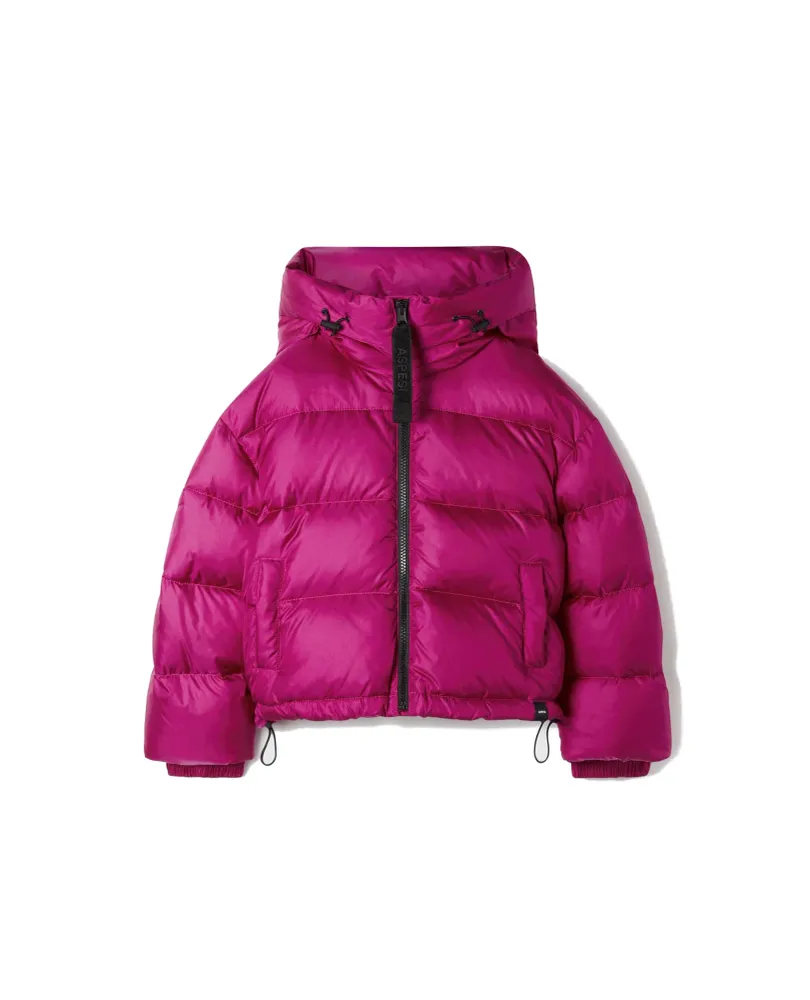 Aspesi Giubbotto piumino corto barbabietola taglia 14 anni Sconto 50%