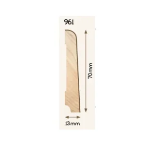 BATTISCOPA BECCO CIVETTA ELIOFLOOR LEGNO COORDINATO Art.961