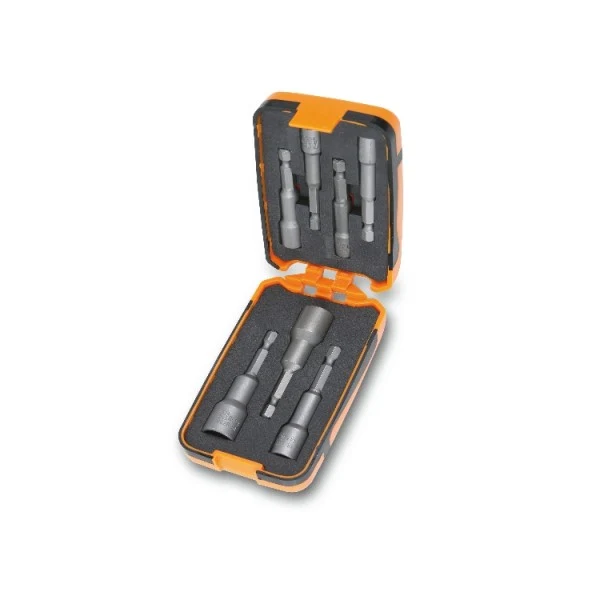 BETA 862F/A7 7 inserti per avvitatori chiavi bussola esagonale magnetici, astuccio tascabile astuccio tascabile. Pratico e...