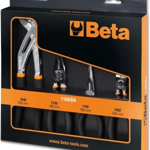 Beta - Set 4 Utensili 1169/D4 (Pinze E Tronchese)
