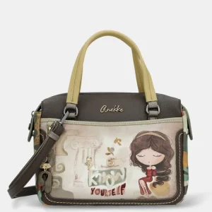 Borsa con manico corto e tracolla Muse