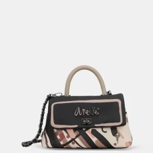 Borsa manico corto e tracolla Parisian