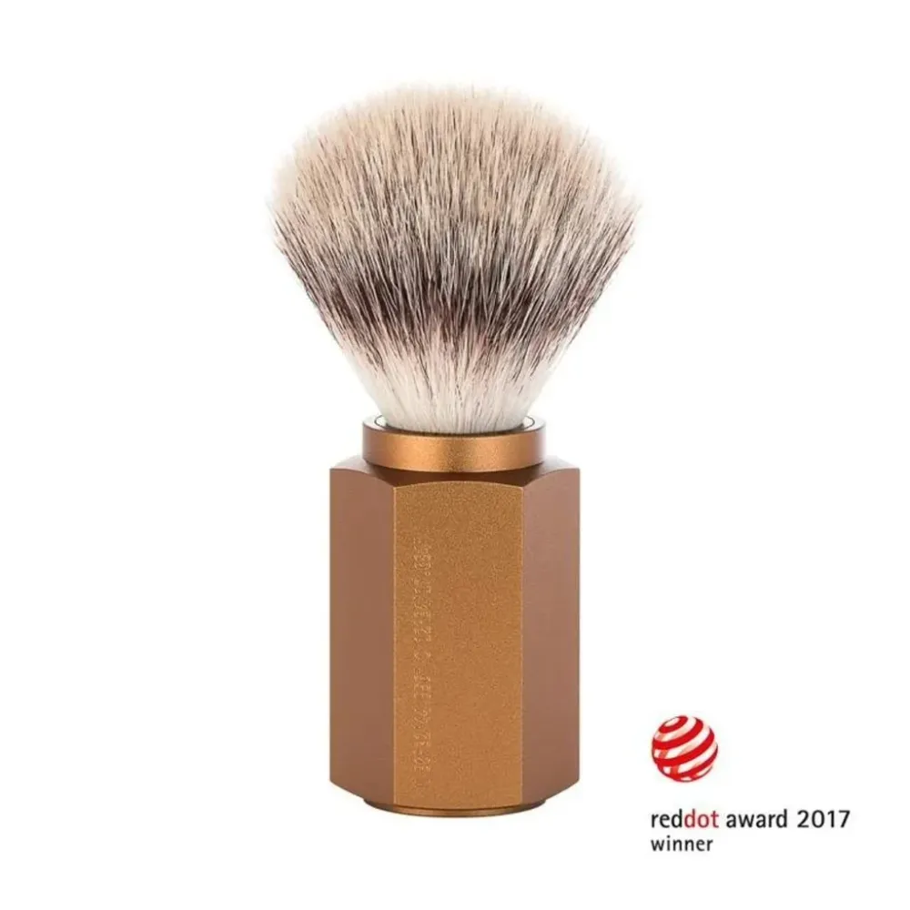 Bronzo di capelli sintetici rasatura esagonale muhle
