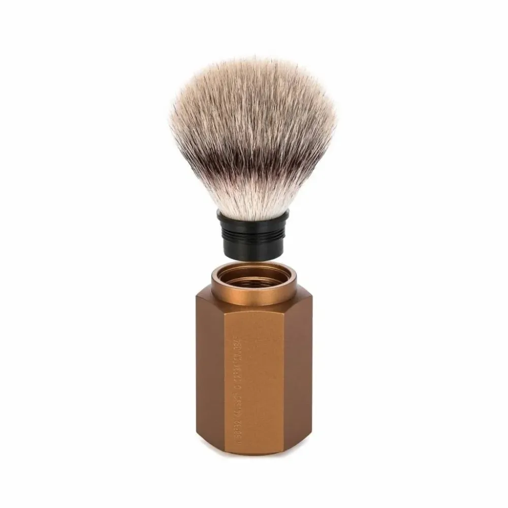 Bronzo di capelli sintetici rasatura esagonale muhle