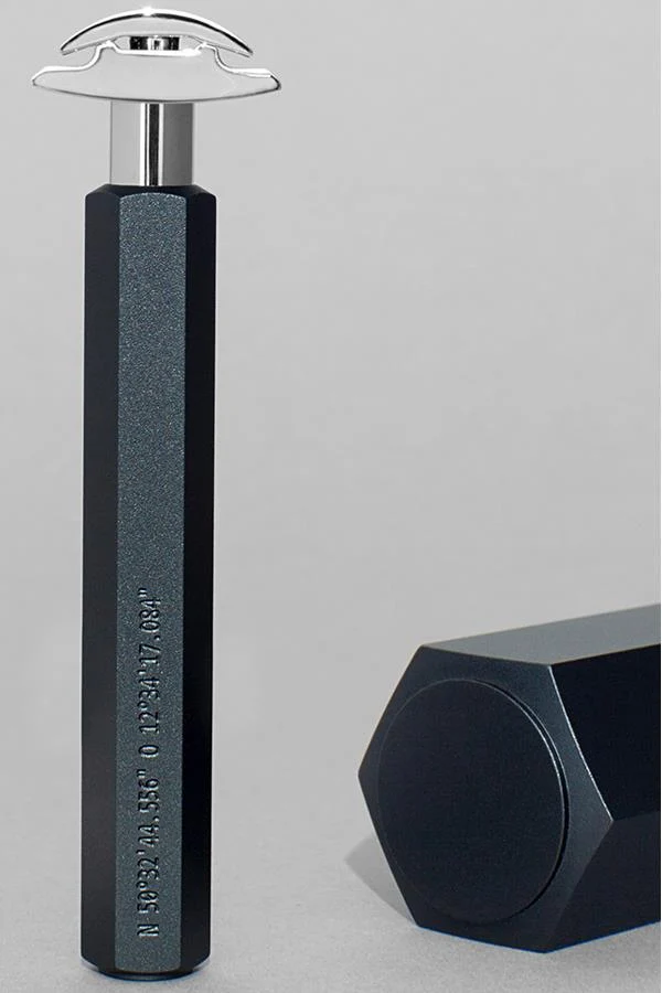 Bronzo di capelli sintetici rasatura esagonale muhle
