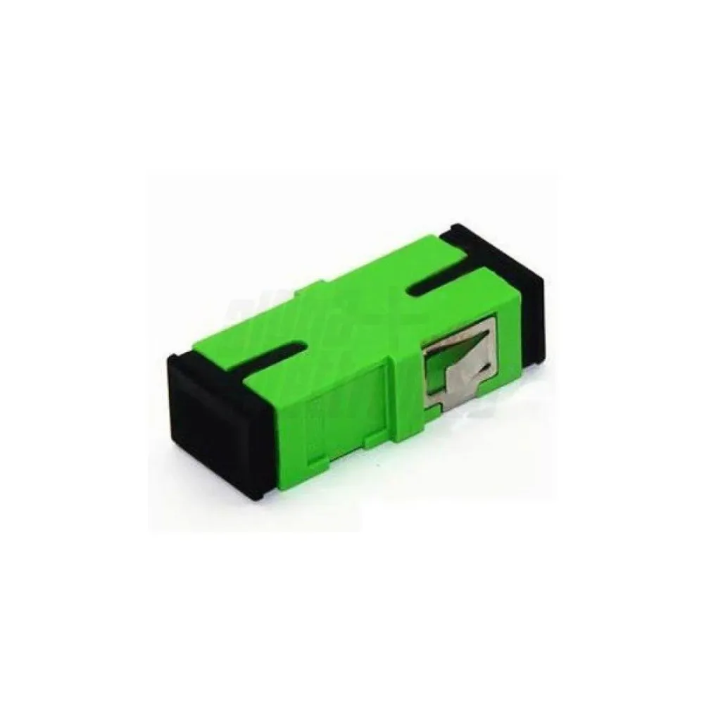 Bussola da pannello SC-APC/SC-APC adattatore fibra ottica simplex flangia corta senza fori