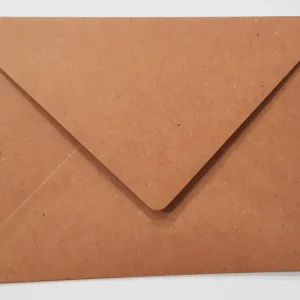 Busta 100 g/m2 - DIN B6 - marrone kraft