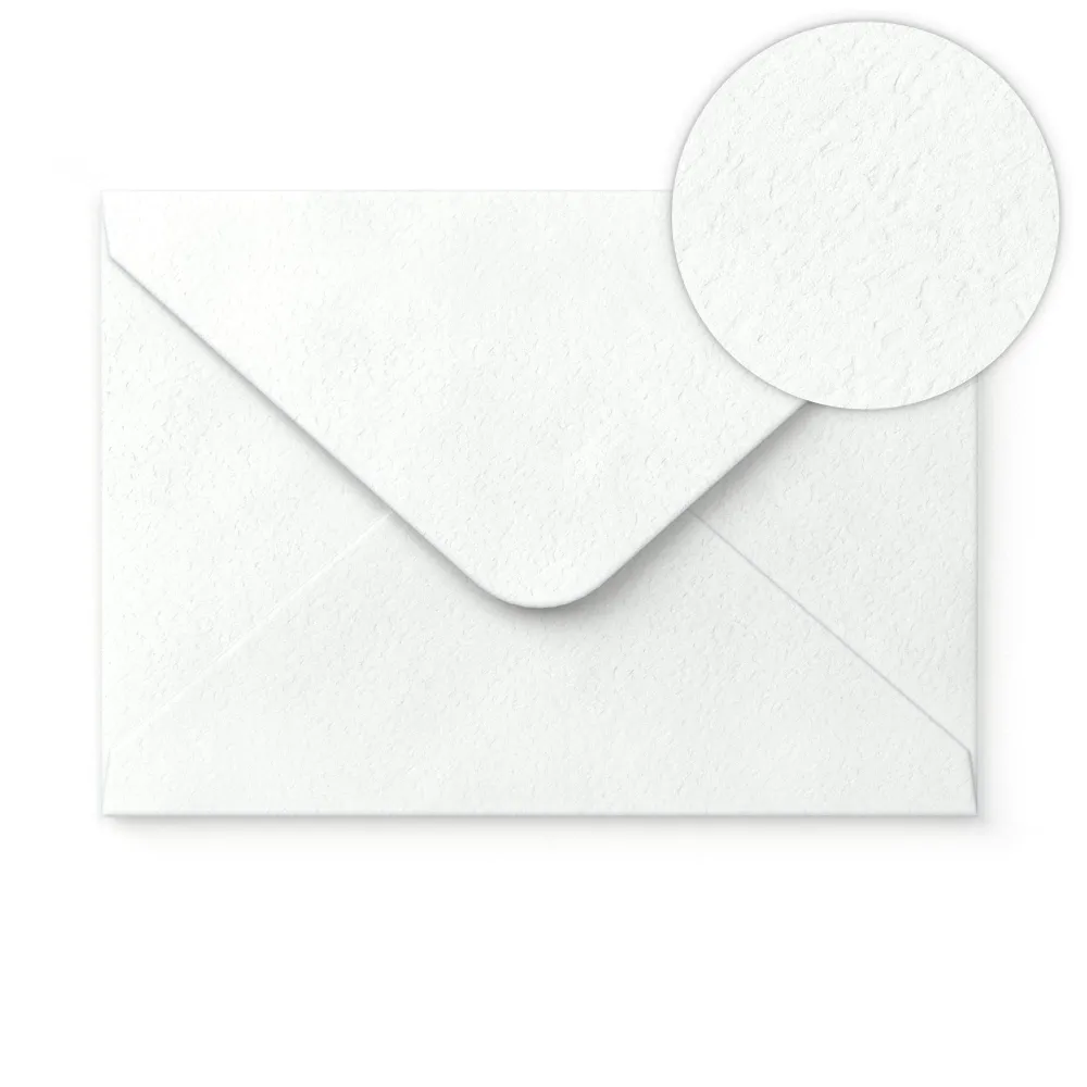Busta colore bianco con effetto martellato 162x229 mm (C5)