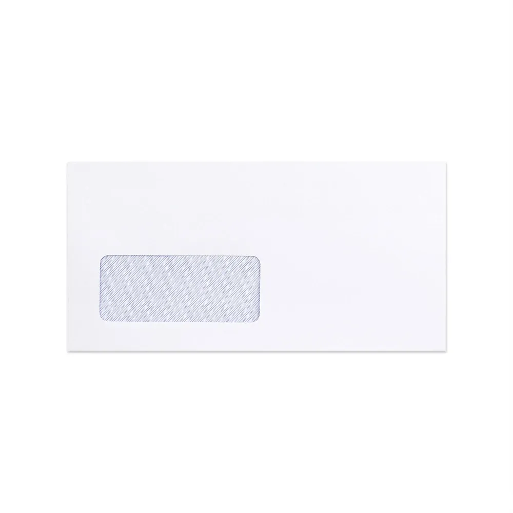 Busta colore bianco con stampa interna - finestra 110x220 mm (DL) 110gr/m²