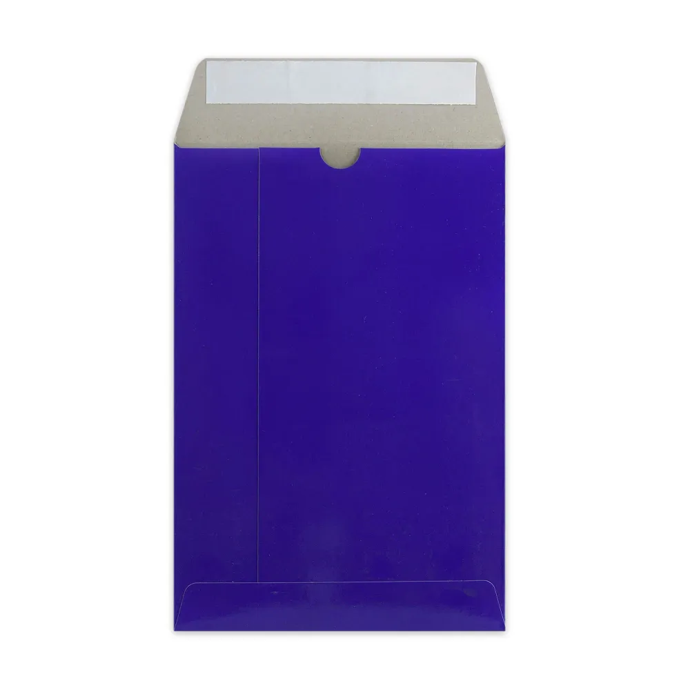 Busta colore Blu Cartone Rigido 235x162 mm