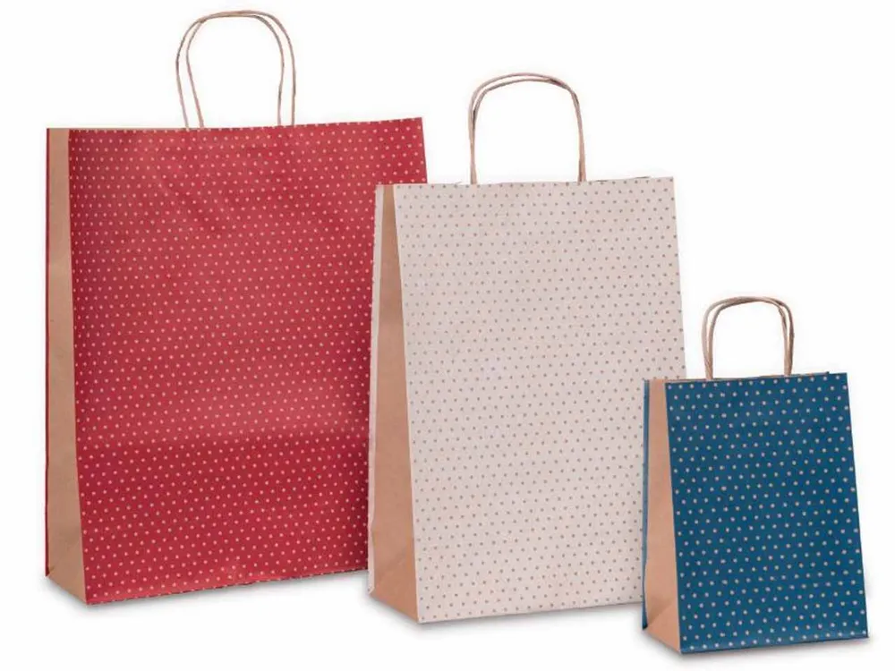 Busta con cordino allegra 26x12x36cm colorata