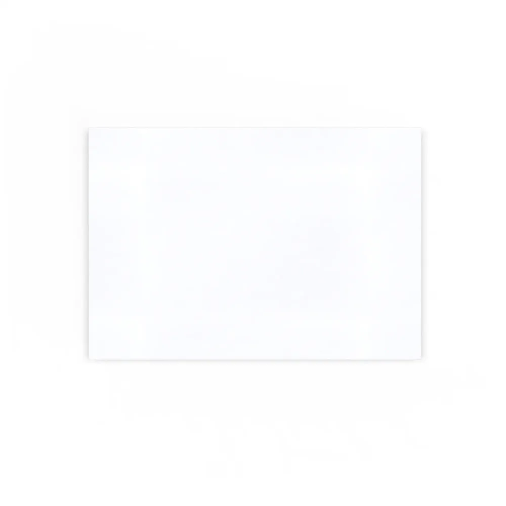 Busta con Linguetta Trapezio Bianco 102x146mm