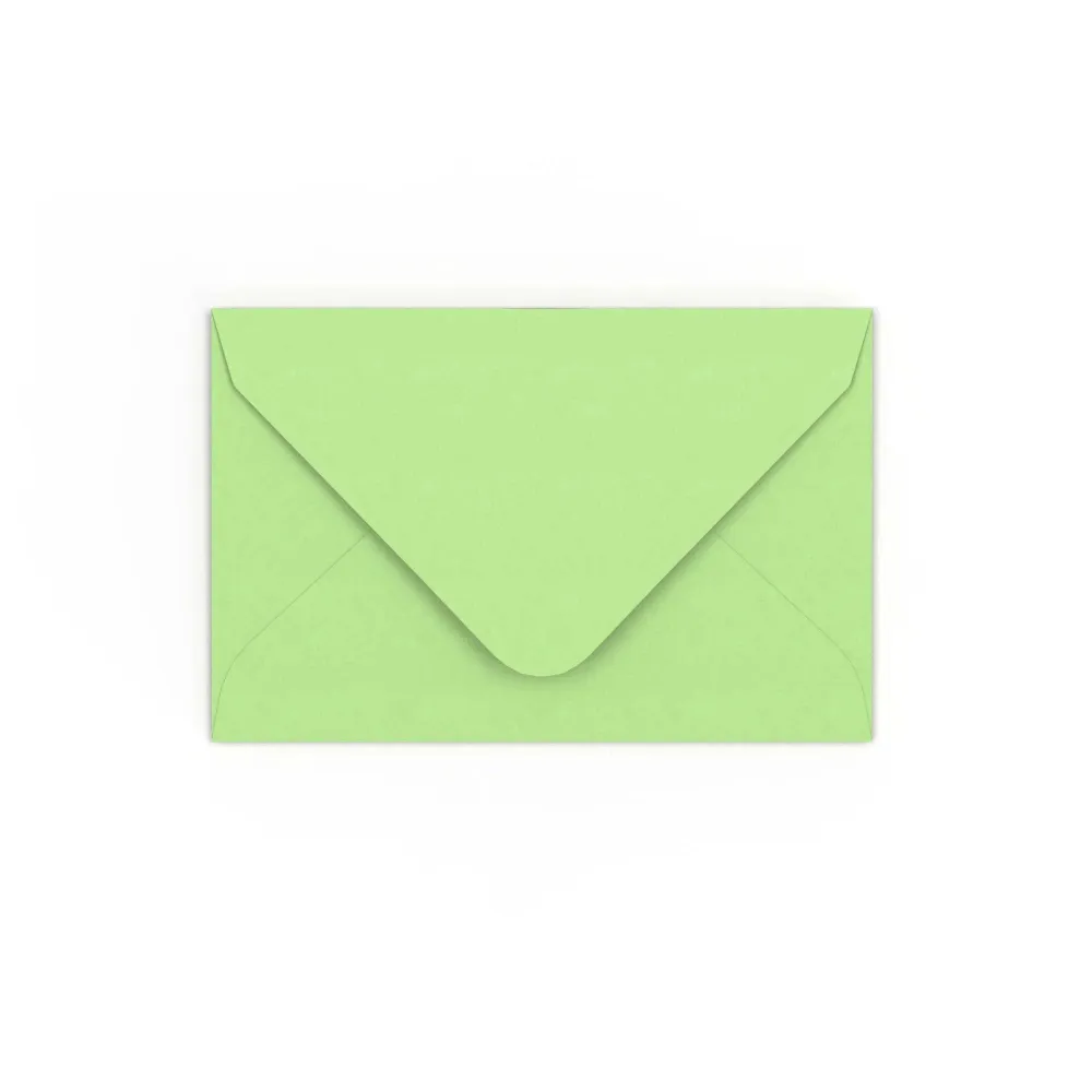 Busta gamma verde pallido 65x94 mm