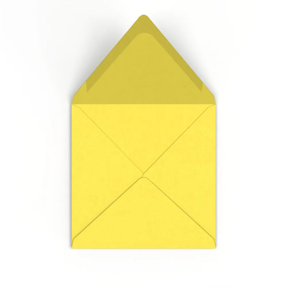 Busta giallo girasole 155x155 mm