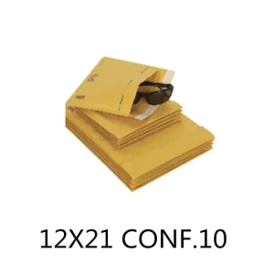 BUSTA IMBOTTITA AVANA B F.TO UTILE 12X21 CONF.10