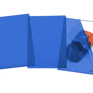 BUSTA L POLIPROPILENE ANTIRIFLESSOmm 220 X 300 AZZURRO