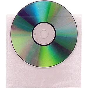 BUSTA PORTA CD/DVD TRASPARENTE ANTIRIFLESSO