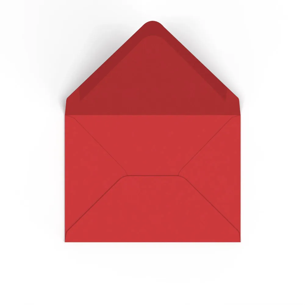 Busta rosso ciliegia 133x184 mm