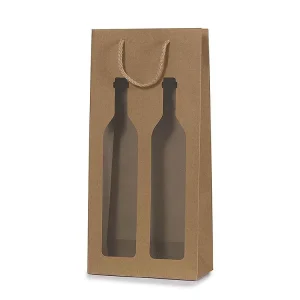 Busta shopper 17,5x37+8,5 kraft uy505hnn6xjnn