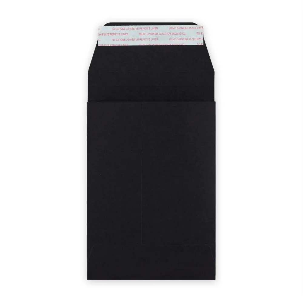 Busta soffietto nera 162x114x25 mm (C6)