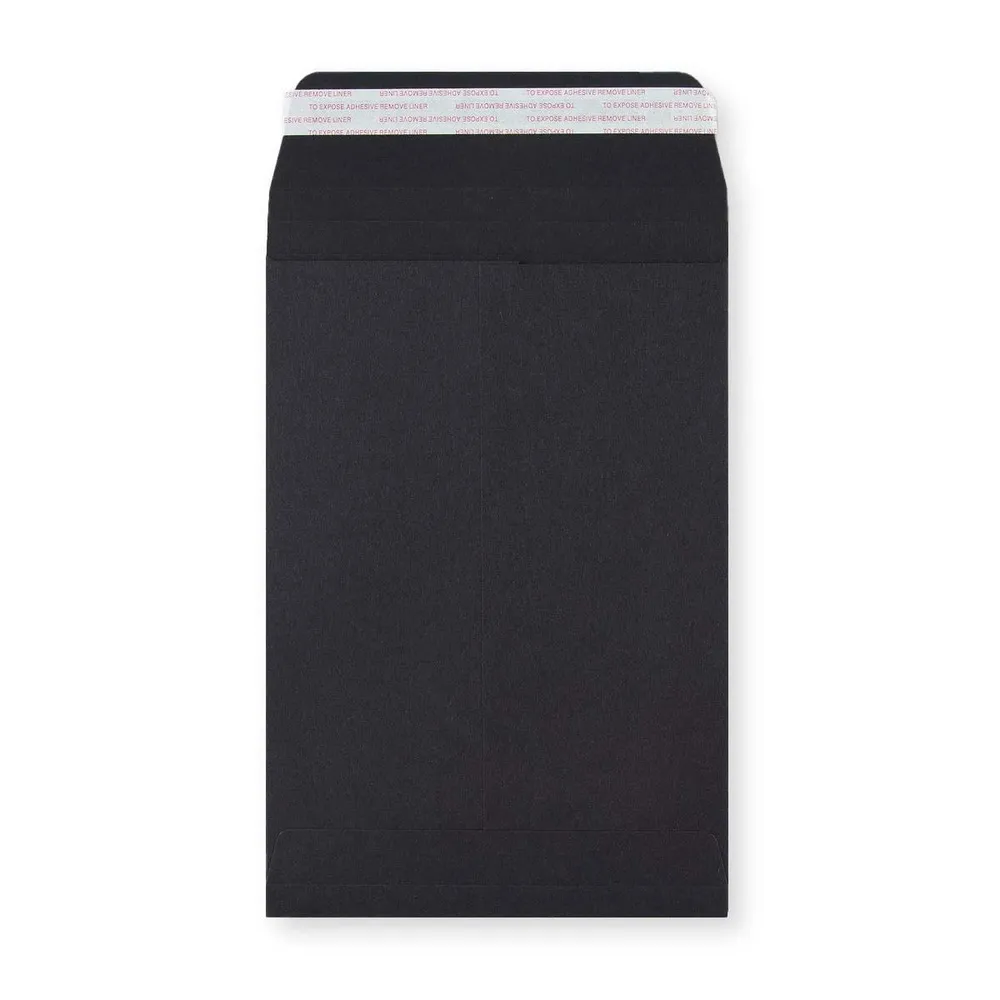 Busta soffietto nera 229x162x25 mm (C5)