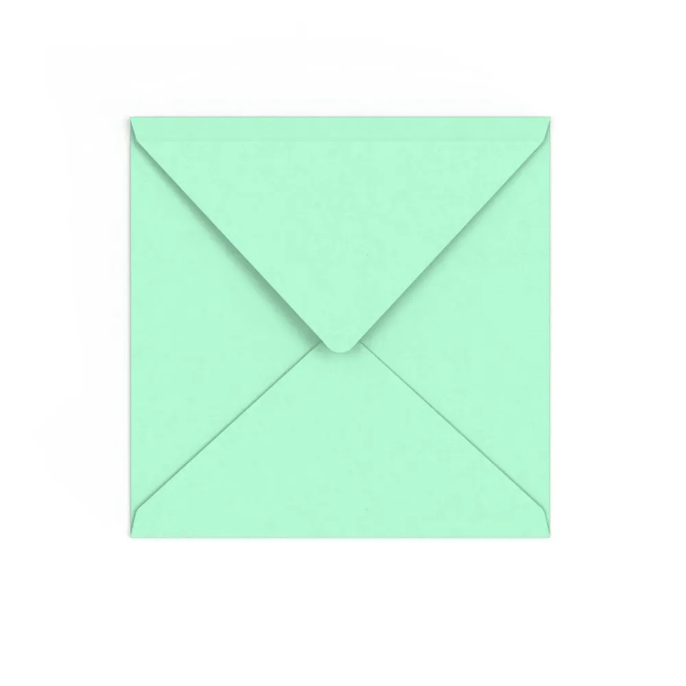 Busta verde giada 155x155 mm