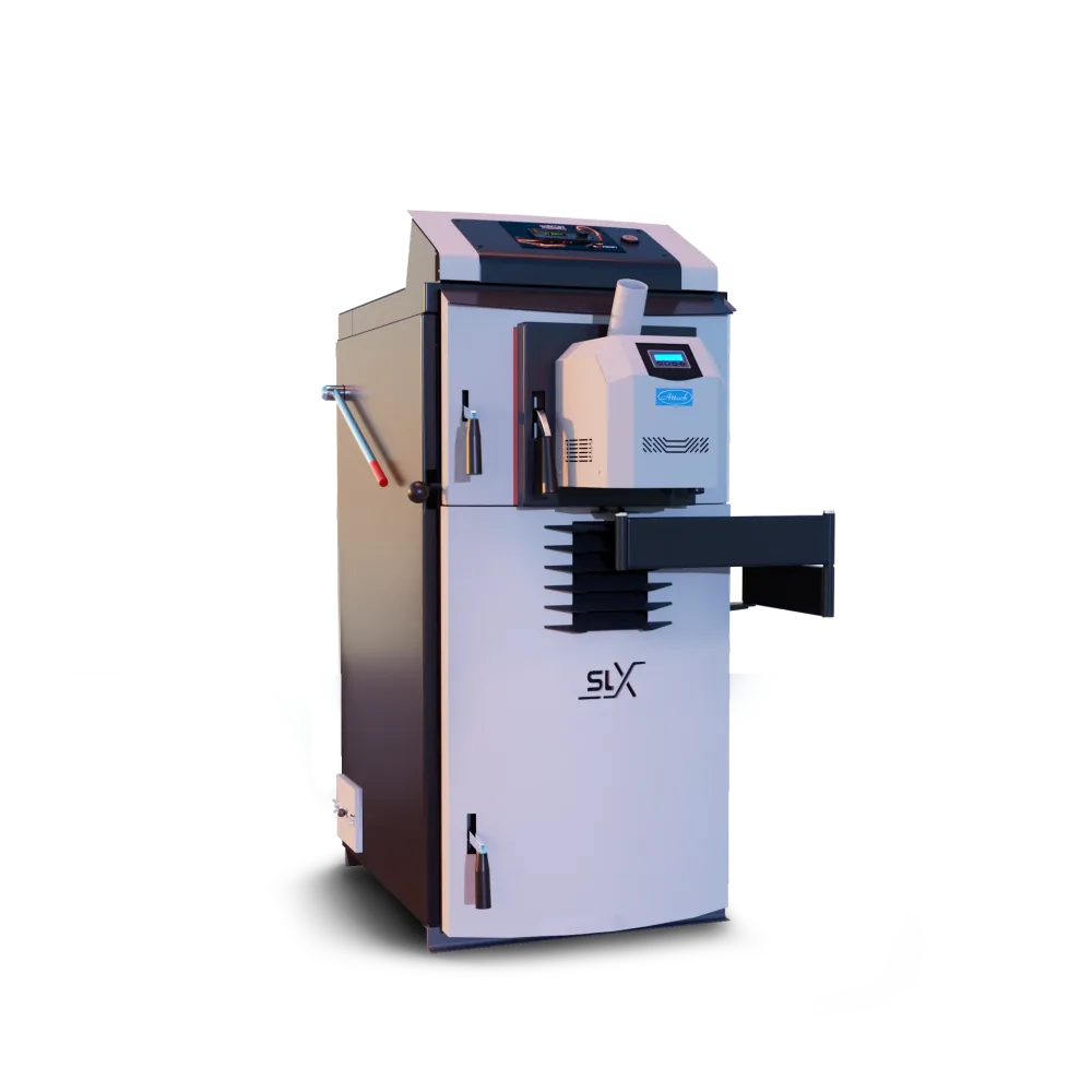 Caldaia combinata Attack SLX Combi 25 kW per legna e pellet – efficienza
