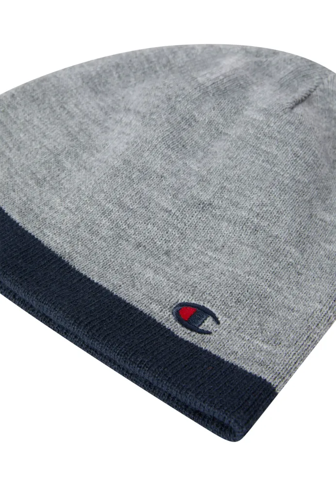 Cappello Beanie Reversibile Champion Reversible Beanie Grigio 802407-EM021