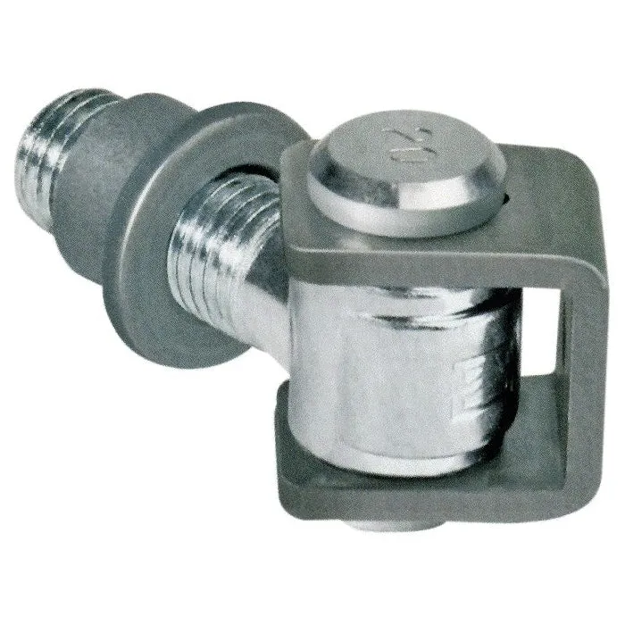 Cardine Saldare per Cancelli Misura 20 mm Fc 120 con Cavallotto e Bussola