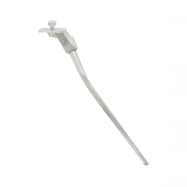 CAVALLETTO EASY LATERALE CENTRALE ATTACCO DIRETTO AL TELAIO CLASSIC 305mm ARGENTO