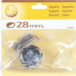 CINTACOR - 1 SUPPORTO LATERALE NERO 28mm