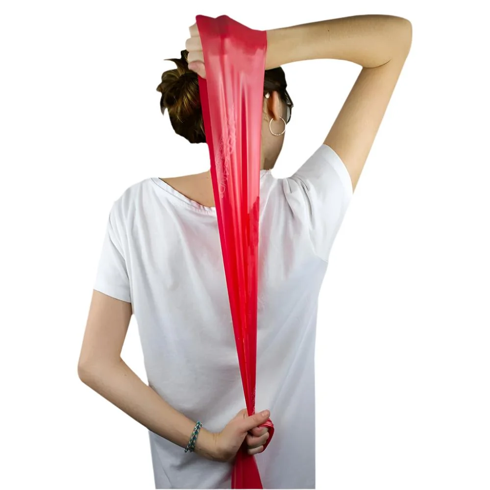 Elastici fitness | Fasce elastiche | Elastici per pilates | Rosso | Mobiclinic