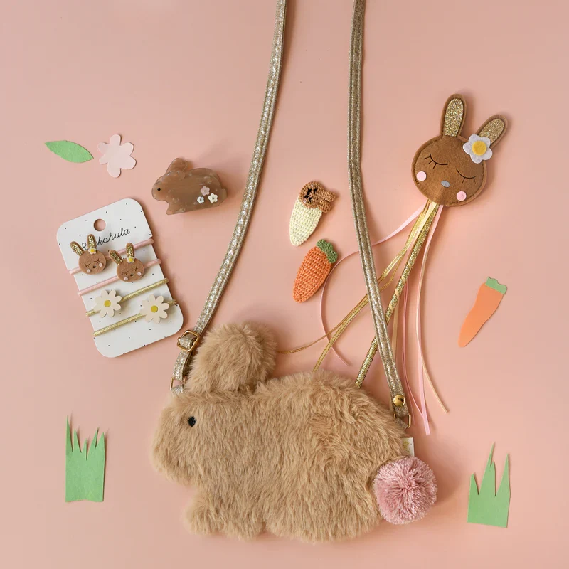 Elastici per Capelli Bambina Rockahula Bunny and Daisy – Set 4 Ponies